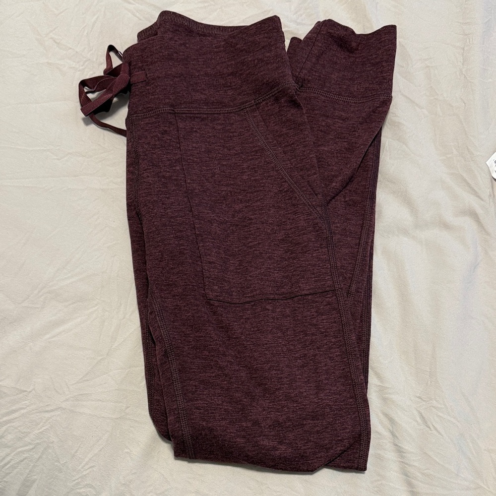 Aerie Burgundy Leggings